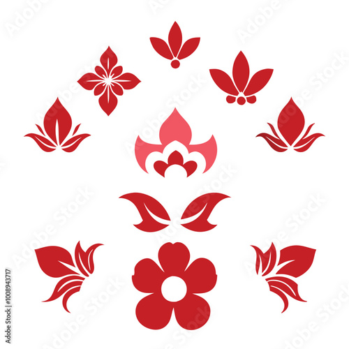 This exquisite collection of vintage Victorian flowers clip art captures the elegance of the past with intricate floral designs. Perfect for invitations, crafts, or vintage-themed projects.