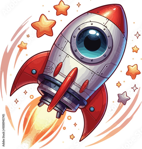 Cosmic Countdown: Rockets to the Stars