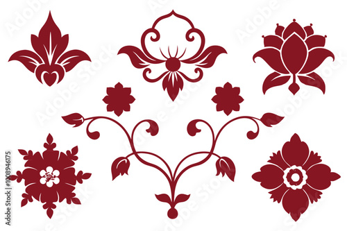 This exquisite collection of vintage Victorian flowers clip art captures the elegance of the past with intricate floral designs. Perfect for invitations, crafts, or vintage-themed projects.