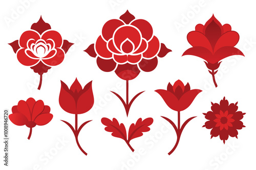 This exquisite collection of vintage Victorian flowers clip art captures the elegance of the past with intricate floral designs. Perfect for invitations, crafts, or vintage-themed projects.
