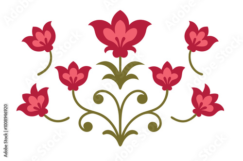This exquisite collection of vintage Victorian flowers clip art captures the elegance of the past with intricate floral designs. Perfect for invitations, crafts, or vintage-themed projects.