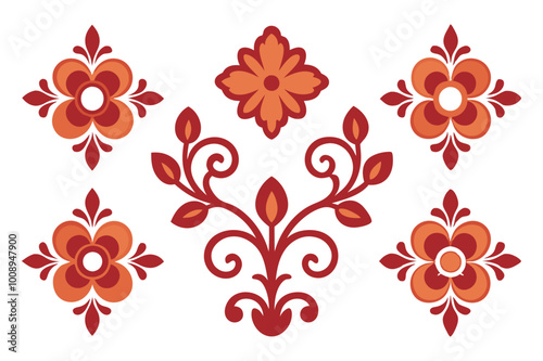 This exquisite collection of vintage Victorian flowers clip art captures the elegance of the past with intricate floral designs. Perfect for invitations, crafts, or vintage-themed projects.