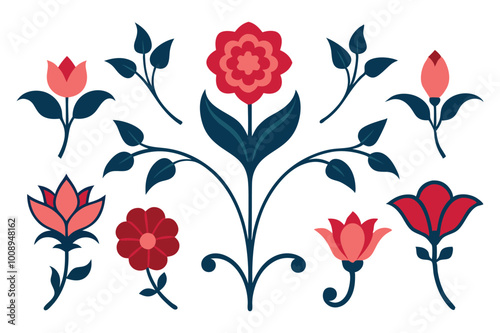 This exquisite collection of vintage Victorian flowers clip art captures the elegance of the past with intricate floral designs. Perfect for invitations, crafts, or vintage-themed projects.