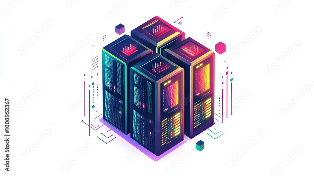 graphic resource for datacenter graphic resource for datacenter