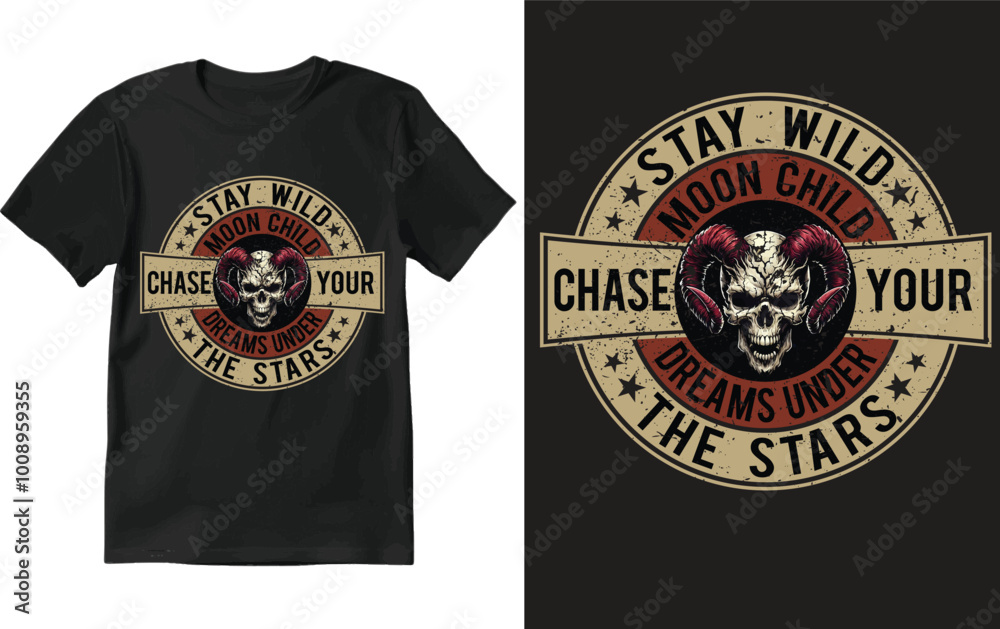 Fototapeta premium Vintage Retro T-shirt Design