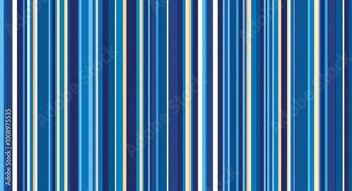 Crisp and colorful blue stripes forming a bold candyinspired abstract background photo