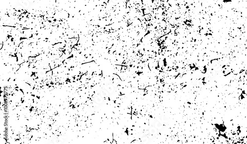 Grunge texture white and black. Overlay Distress grain monochrome design. Grunge background black and white. 