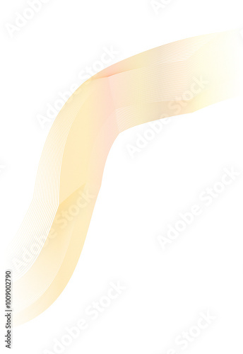Design elements. Wave of many lines, angle lines.  wavy stripes on white background isolated. Creative line art. Vector illustration EPS 10. Colourful waves with lines created using Blend Tool