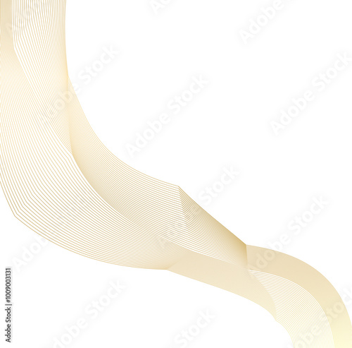 Design elements. Wave of many lines, angle lines.  wavy stripes on white background isolated. Creative line art. Vector illustration EPS 10. Colourful waves with lines created using Blend Tool
