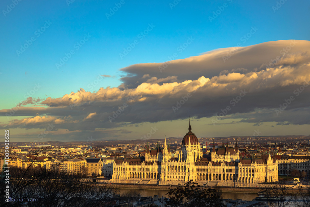Fototapeta premium panorama of Budapest
