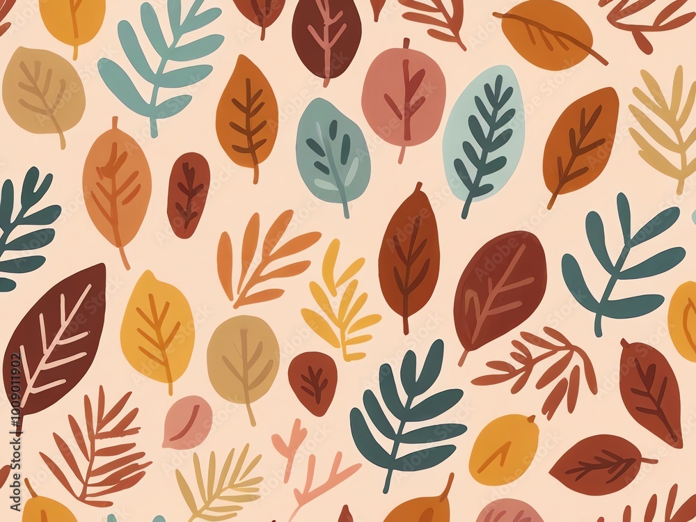Autumn Leaves Pattern Autumn Leaves Pattern