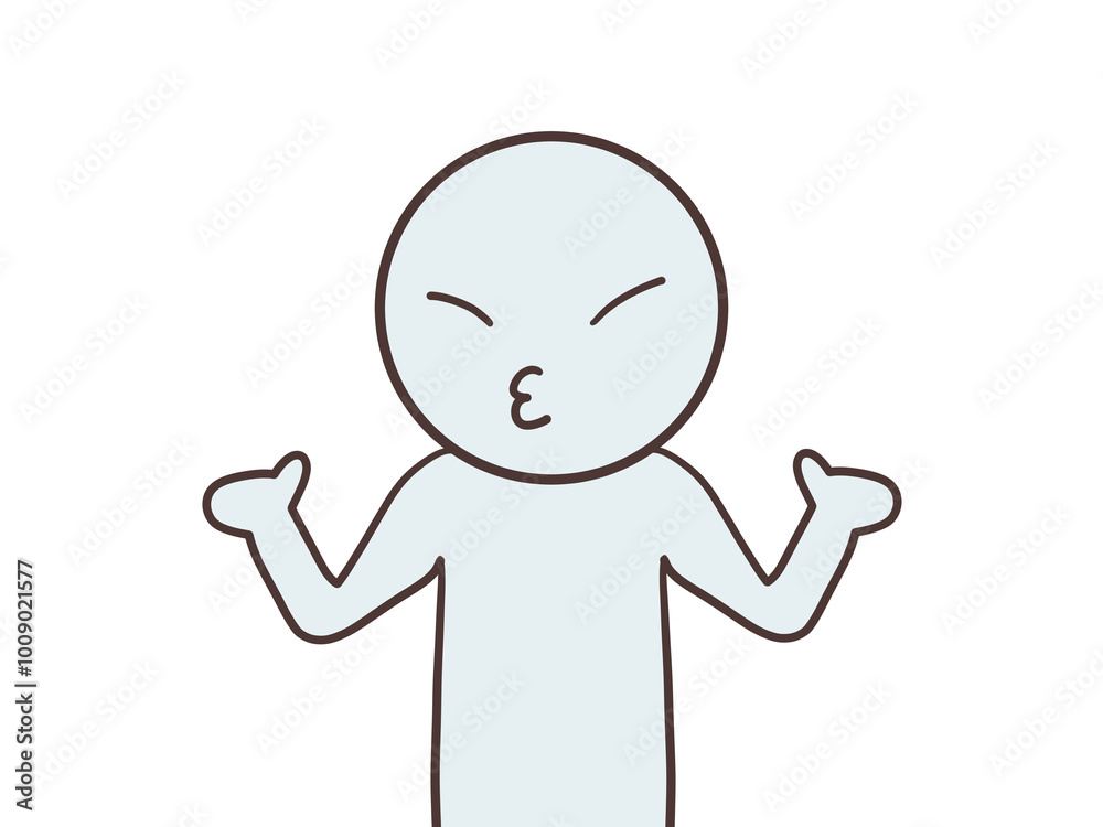 怒っているモブ4