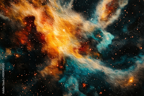 cosmic space nebula universe astronomy background 
