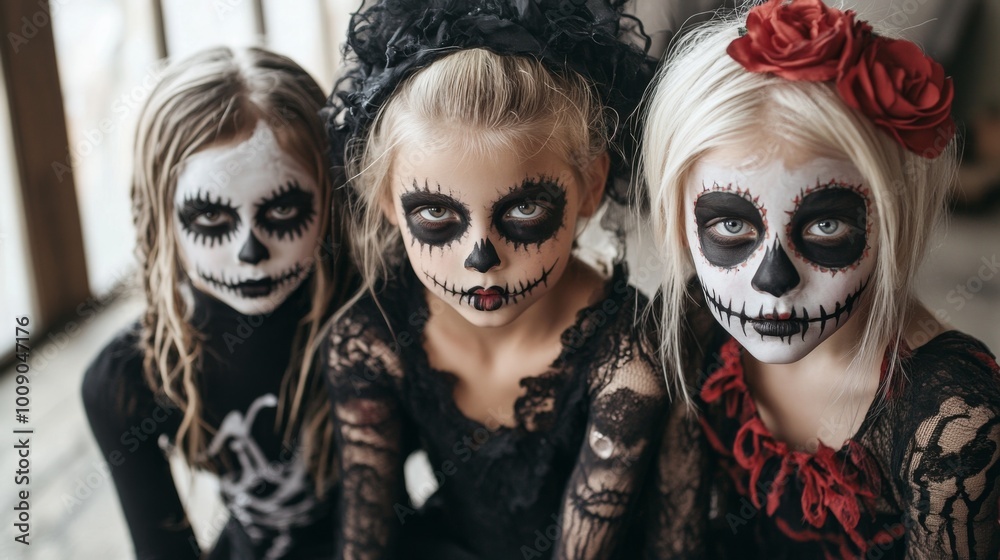 Day of the Dead - Sugar Skull Makeup and Costumes Day of the Dead - Sugar Skull Makeup and Costumes