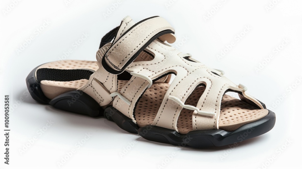 Orthopedic thumb brace for Hallux Valgus, isolated on a white background, showcasing its ergonomic design and straps for toe correction.