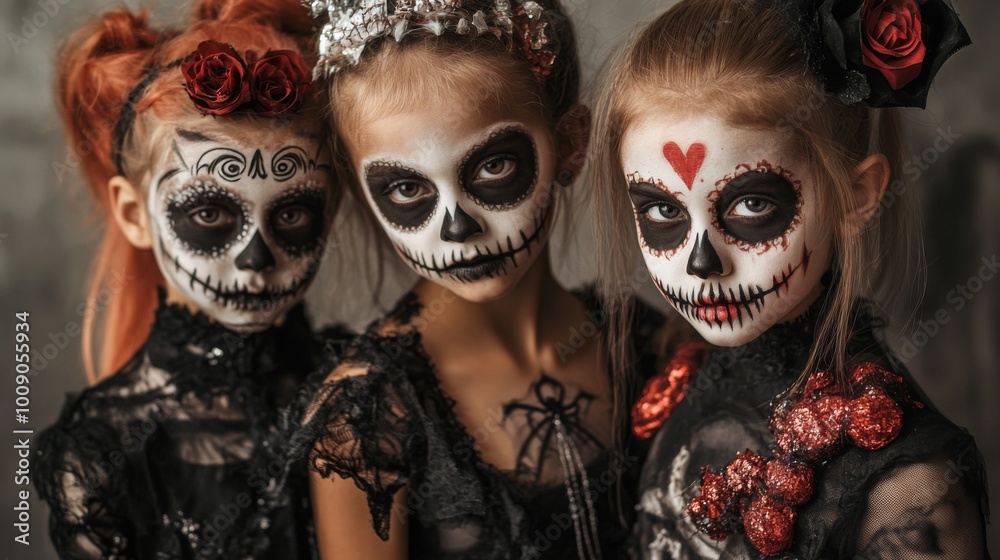 Day of the Dead - Sugar Skull Makeup and Costumes Day of the Dead - Sugar Skull Makeup and Costumes
