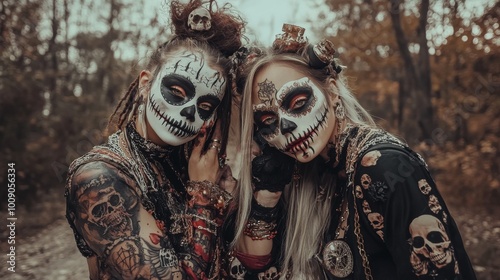 Day of the Dead - Sugar Skull Makeup and Costumes