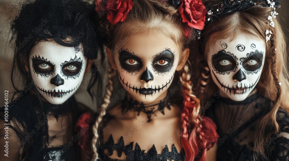 Day of the Dead - Sugar Skull Makeup and Costumes Day of the Dead - Sugar Skull Makeup and Costumes