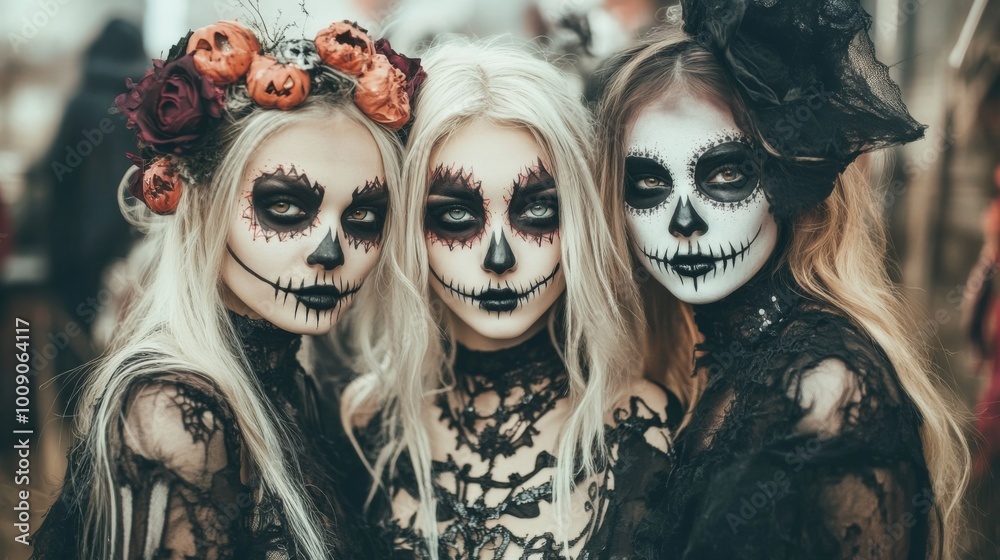 Day of the Dead - Sugar Skull Makeup and Costumes