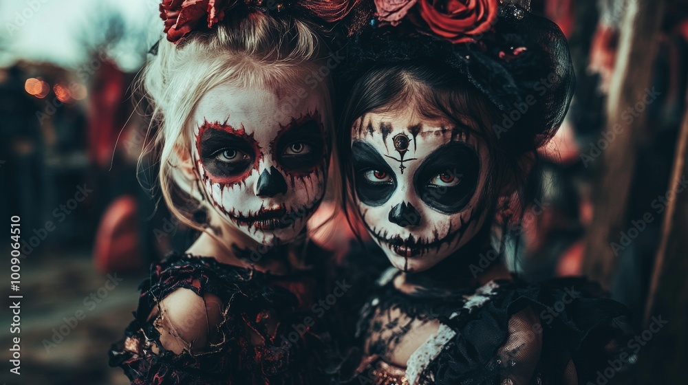 Day of the Dead - Sugar Skull Makeup and Costumes Day of the Dead - Sugar Skull Makeup and Costumes
