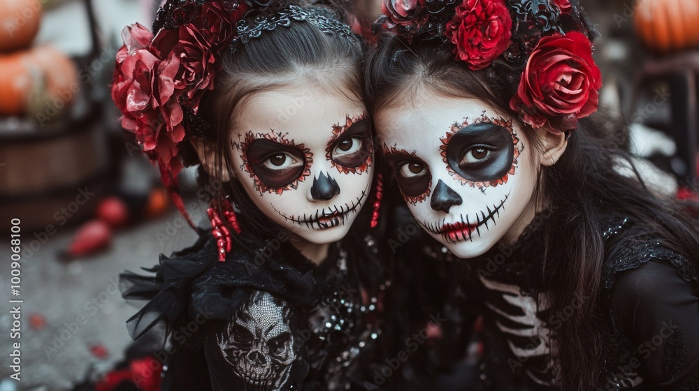 Day of the Dead - Sugar Skull Makeup and Costumes Day of the Dead - Sugar Skull Makeup and Costumes