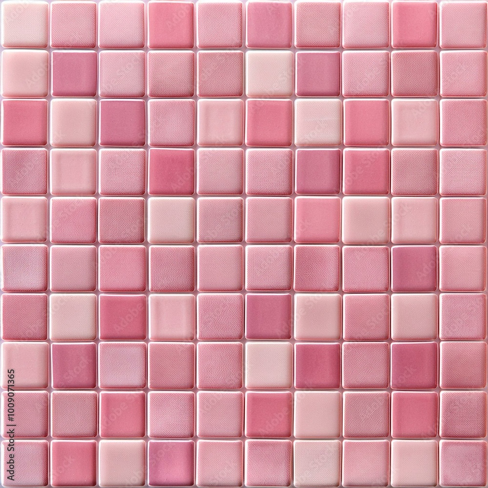 Pink ceramic tile pattern Pink ceramic tile pattern