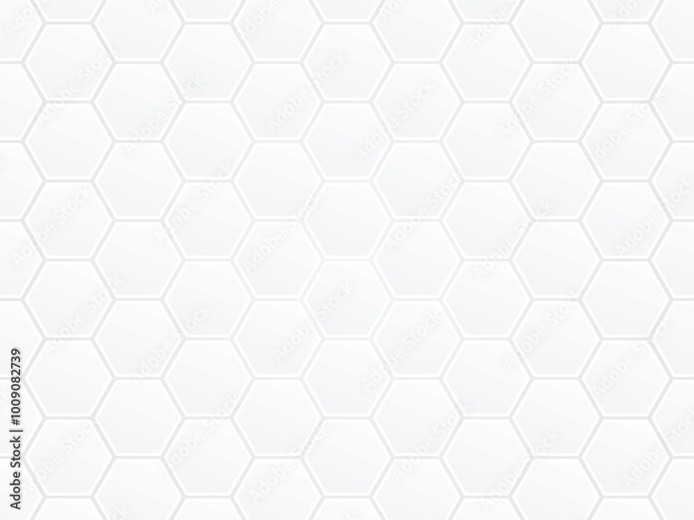 Hexagonal abstract background with gradient color Hexagonal abstract background with gradient color