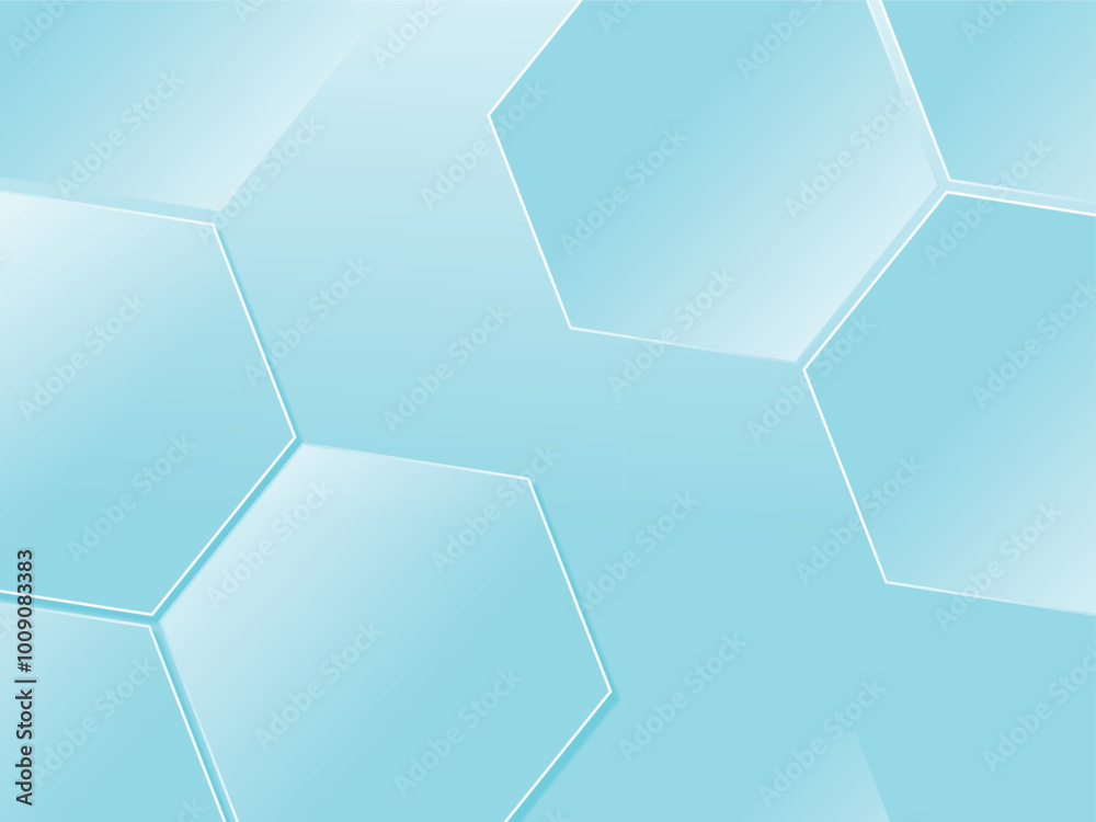 Hexagonal abstract background with gradient color Hexagonal abstract background with gradient color