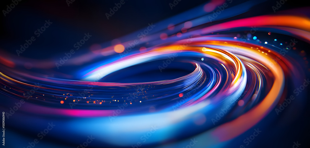 Energy Light Lines Flow Energy Light Lines Flow