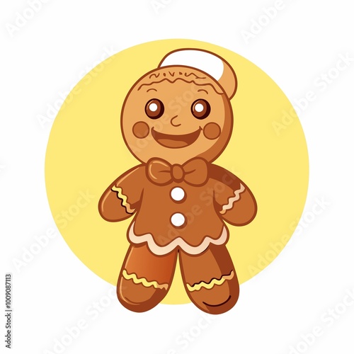 Hand drawn Christmas character Cartoon Vector Style