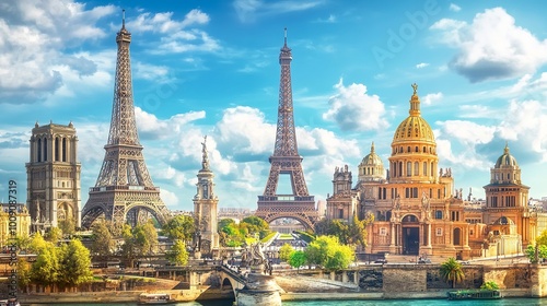 World Travel and Sights: Famous Landmarks of the World photo