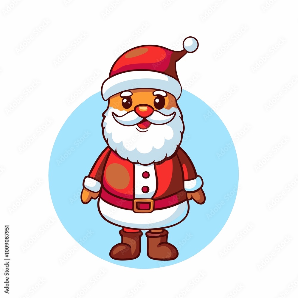 Hand drawn Christmas character Cartoon Vector Style