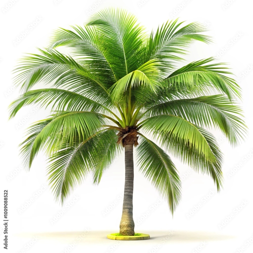 Obraz premium palm tree on the beach