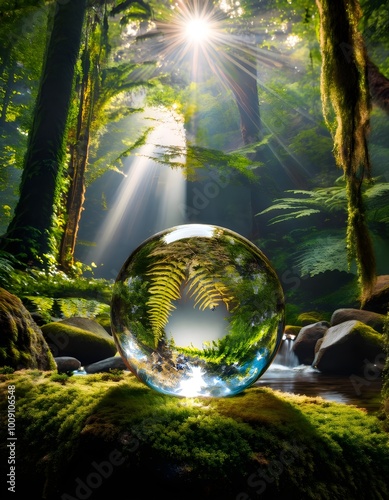 Crystal Ball in the Forest