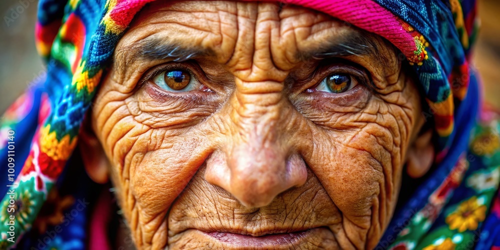 Close-up of Fine Lines and Wrinkles on Aging Skin Showcasing the Natural Process of Aging Close-up of Fine Lines and Wrinkles on Aging Skin Showcasing the Natural Process of Aging
