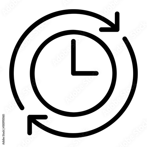 efficiency line icon