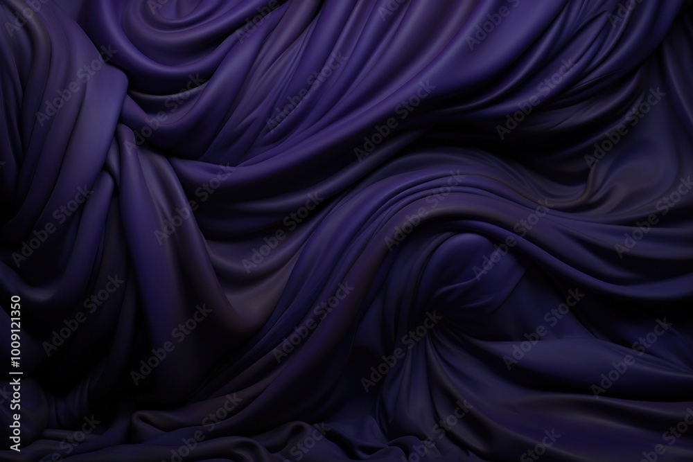 Obraz premium Abstract sculpture smooth purple curve.