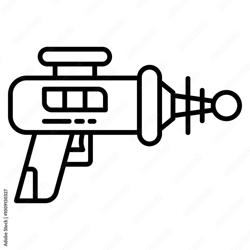 laser gun icon laser gun icon