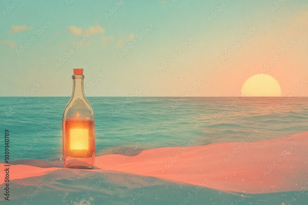 Glowing Flotsam: Ethereal Note in Soft Waters Glowing Flotsam: Ethereal Note in Soft Waters