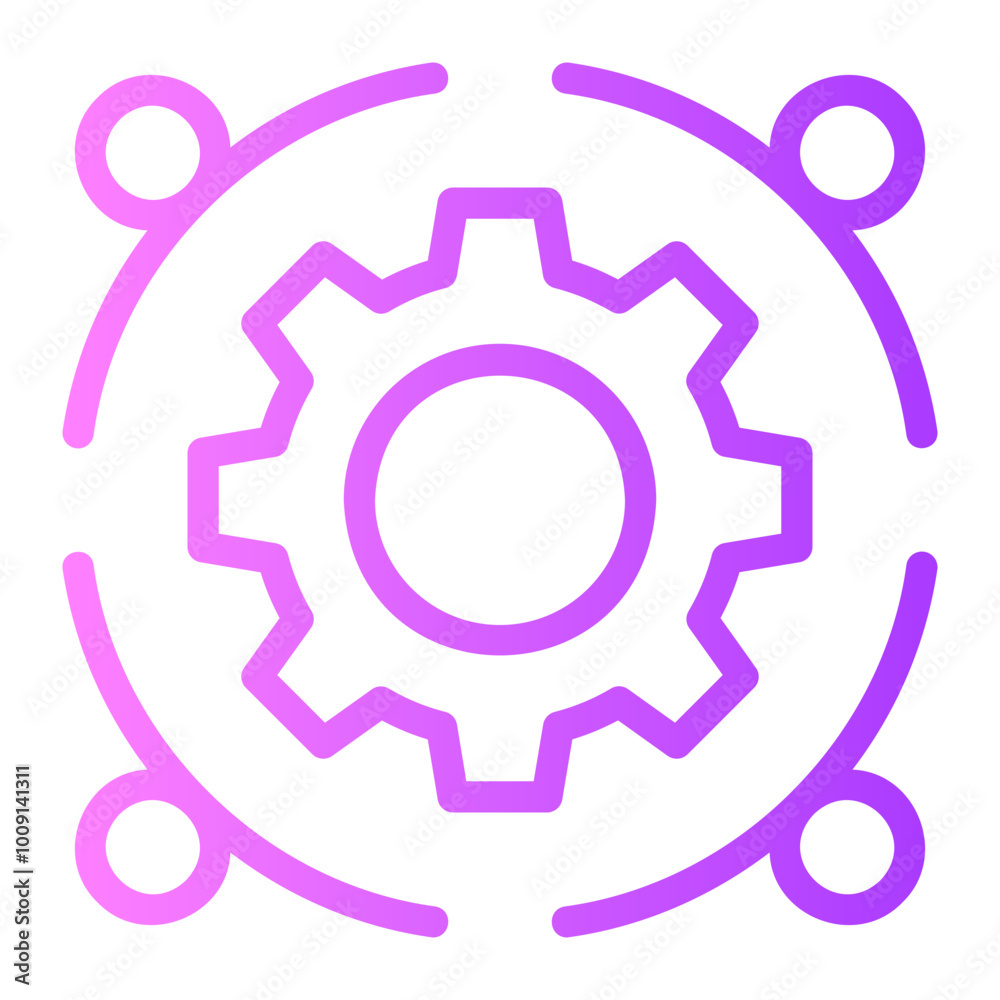 process gradient icon process gradient icon