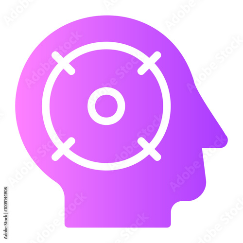 focus gradient icon