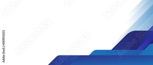 Dynamic blue abstract shapes create a modern, stylish background design suitable for various digital applications