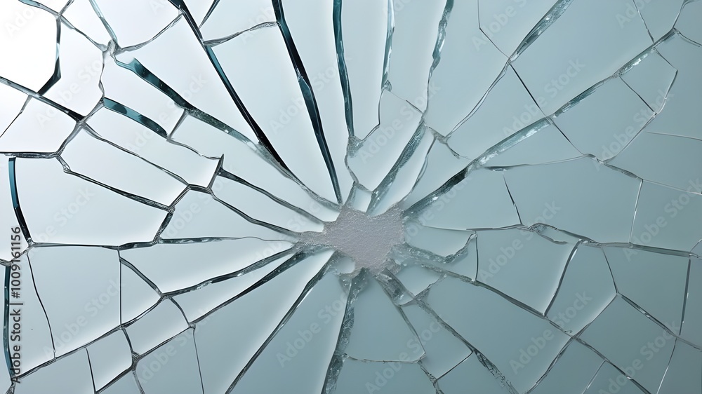 Obraz premium cracked glass