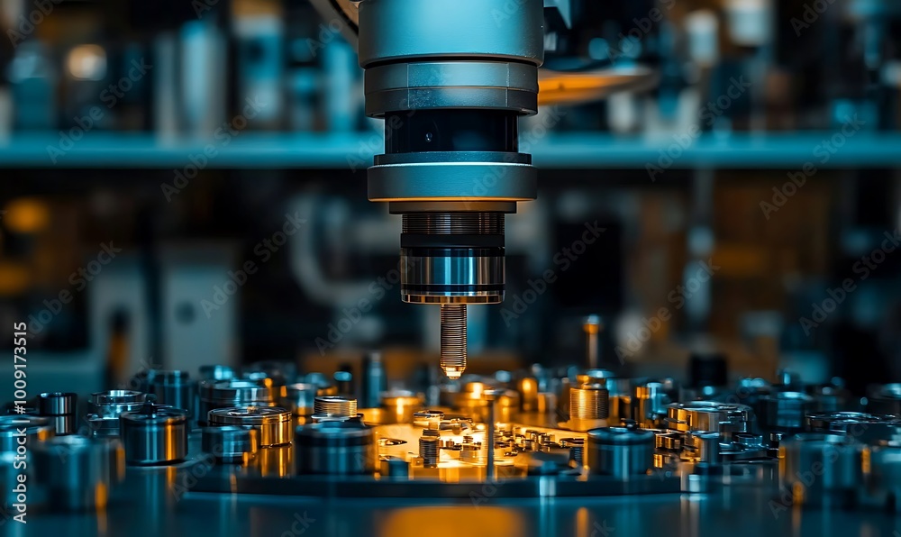 Robotic Arm Assembling Small Mechanical Parts with Precision Robotic Arm Assembling Small Mechanical Parts with Precision