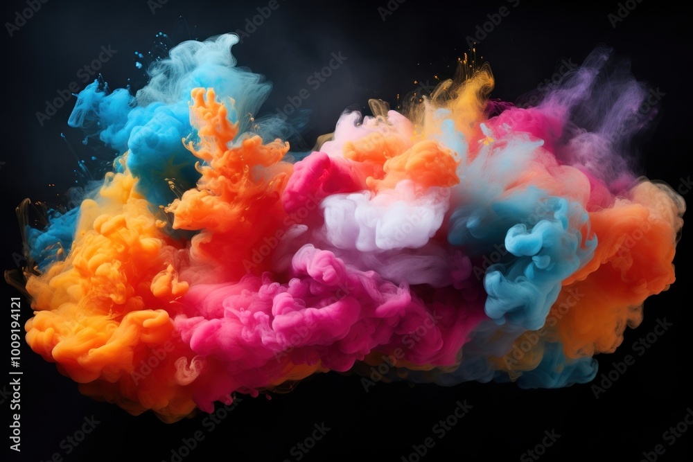 Misty cloud smoke black background creativity. Misty cloud smoke black background creativity.