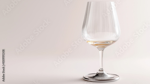 empty wine glass