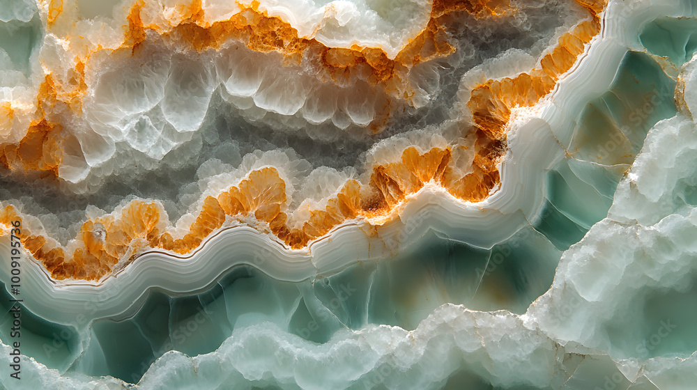 Top-Down Close-Up of a Stunning Green and Brown Onyx Stone
Top-Down Close-Up of a Stunning Green and Brown Onyx Stone