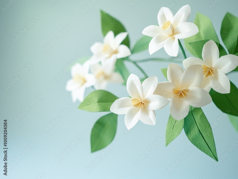 Fototapeta premium Beautiful White Lily Flowers