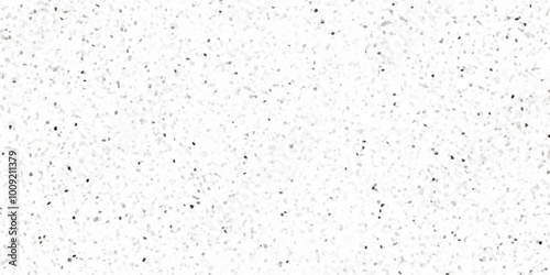 Terrazzo flooring consists of chips of marble texture. quartz surface white, black for bathroom or kitchen countertop. white paper texture background. rock stone marble backdrop textured illustration.