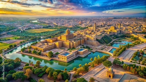 Detailed Map of Ancient Mesopotamia Highlighting Major Cities and Historical Landmarks